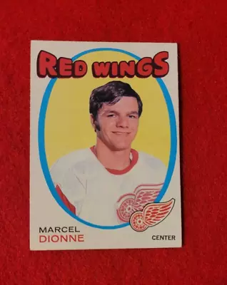 1971-72 O-Pee-Chee Marcel Dionne #133 Rookie RC HOF Detroit Red Wings • $119.95