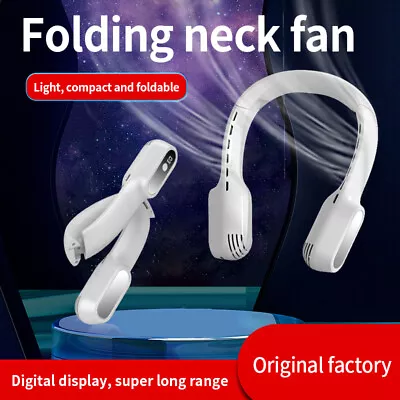 USB Portable Hanging Neck Fan Cooling Air Cooler Little Electric Air Conditioner • $14.95