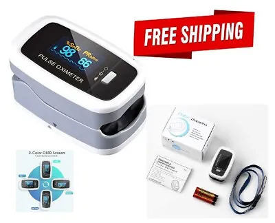 Fingertip Pulse Oximeter OLED Display SpO2 Blood Oxygen Finger Oximeter • $11.99