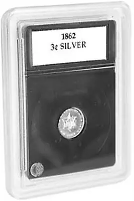 Coin World Premier Holders 14 Mm For Three Cent Silver Coins 3 Slabs + Inserts • $9.15