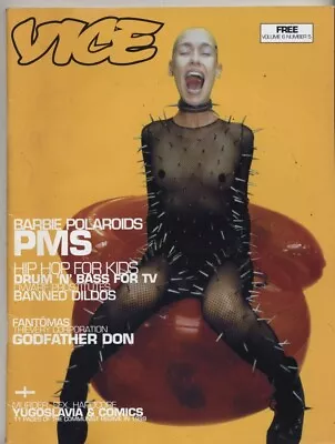 VICE Magazine; V.6/No. 5 J/99; The Fantomas Malaria Ben Shields • $12.50