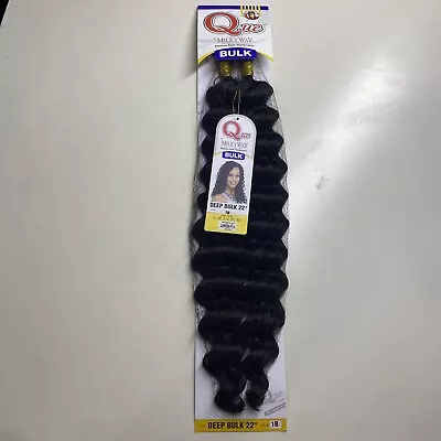 Milky_way_que_100% Human Hair_master Mix_deep_bulk_22 _#1b • $27