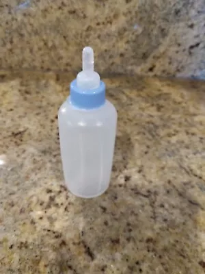 Fillable Bottle For Drink And Wet Dolls-Blue For Reborns Or Baby Alive Dolls    • $6.85