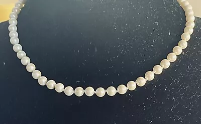 Carolee Vintage Faux Pearl Necklace Single Strand 24” NWOT NOS • $30