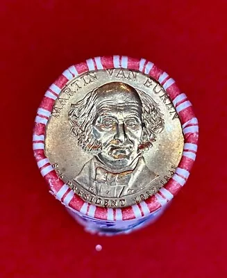 Unopened 2008-P Martin Van Buren Presidential Dollar 25 Coin Mint Roll • $36