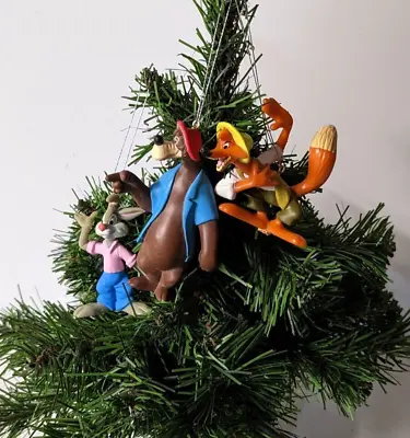 3 Custom Disney Christmas Ornaments..song Of The South- Brer Rabbit Bear Fox • $85