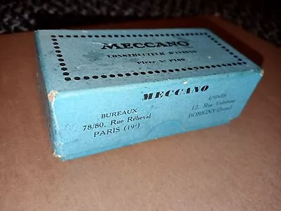 Pre War France/french Meccano Aeroplane Constructor(empty Trade Box #p100 Pilot) • £4