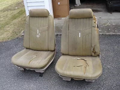 1969-1972 Buick Pontiac Olds Chevy 442 Gto Gs Ss Bucket Seat Cores & Tracks Gm • $950