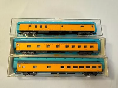 Vintage Atlas Con-cor 2631- 2632- 2634 N Scale Union Pacific Passenger Cars Lot • $49.99