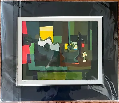 MARCEL MOULY Guitare De Compotier Unframed And Matted • $400