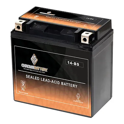 YTX14-BS High Performance - Maintenance Free - Sealed AGM Motorcycle Battery • $46.90