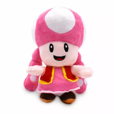 Anime Super Mario Bros Toadette Plush Toys Animal Stuffed Doll Kids Xmas Gifts • $9.89