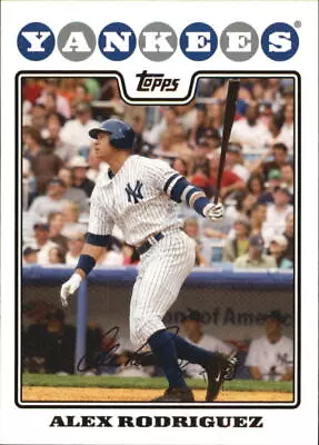 2008 Topps Baseball Card Pick 1-248 • $0.99