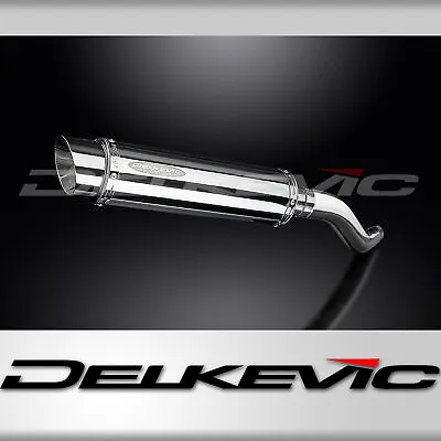 KAWASAKI Z750S Z750 2007-2012 350mm ROUND STAINLESS BSAU SILENCER EXHAUST KIT • $234.29