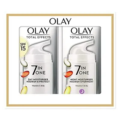 Olay Total Effects Face Cream Skin Care Sets & Kits Day & Night Cream Face Moi • £15.68
