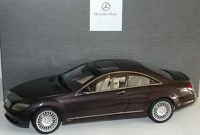 AUTOART Mercedes CL Coupe C216 German Grey Metallic Rare Dealer Edition 1:18 • $999