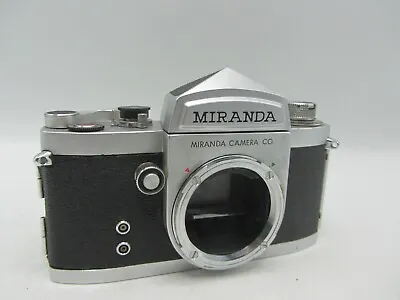 Miranda Camera CO Model D 35mm Film Camera Silver *READ AS-IS* • $11.21