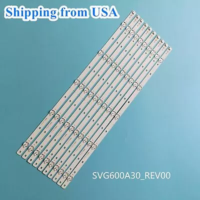 60inch Set Of Vizio E60-E3 D60-D3 LED Backlight Strips SVG600A30 SVG600A25 • $29.92