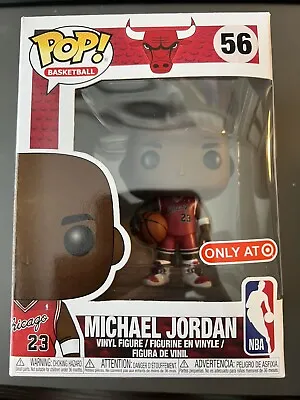 Funko Pop! Michael Jordan (Red Jersey) #56 Basketball Bulls Target Exclusive • $19.95