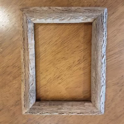 Vintage Rustic Wood Frame  Holds Pic 5 X 6 1/2  • $14.99