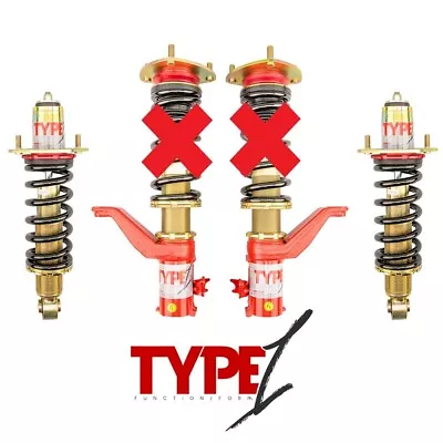 Function And Form TYPE 1 REAR Coilovers (2-struts) Honda Civic EP3 (01-05) AS IS • $490