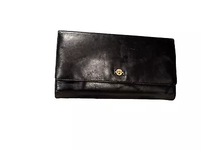 Vintage Etienne Aigner Black Leather Women's Wallet • $23