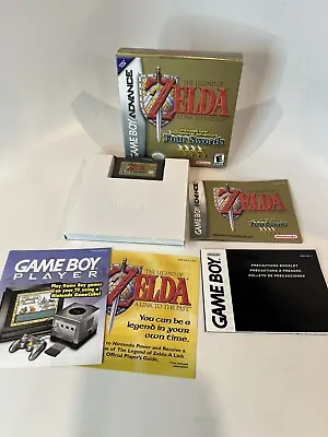 Zelda: A Link To The Past GBA Game Boy Advanc Complete CIB GREAT Condition RARE! • $109.99