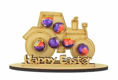 6mm Tractor Shape Mini Creme Egg Holder Easter Gifts Farming Farm Land Gifts  • £4.99