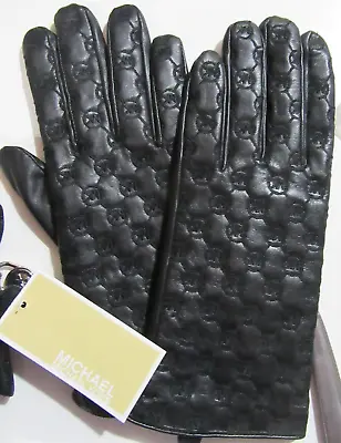 Women's Michael Kors Gloves Tech Touchscreen Black Size XL Genuine Leather NWT • $59.99