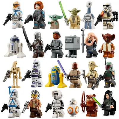 LEGO Star Wars Minifigures Mandalorian Clone Wars Choose Brand New Mini Figure • £7.99