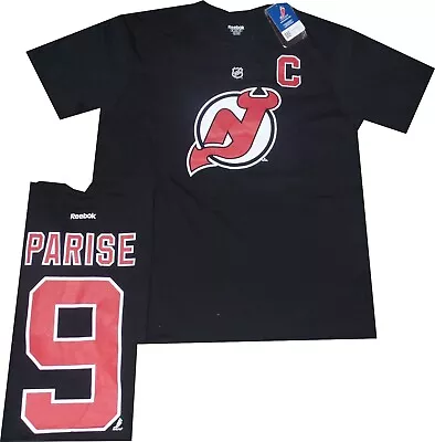 $13.95 • Buy New Jersey Devils Zach Parise Black Reebok T Shirt New Clearance Adult New Tags