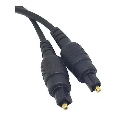 Digital Audio Fibre Optical TOSLink Cable Lead Wire Sound Bar TV PS4 0.5m - 10m • £4.99