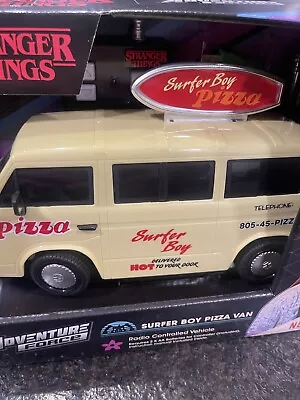 Netflix STRANGER THINGS Surfer Boy Pizza Van VW Volkswagen Vanagon Bus RC NIB • $29.99