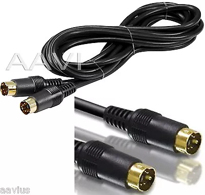 Philips PH61135 Best Quality Gold Plated S-Video Cable 6FT 6' S VIDEO For DVD TV • $9.93