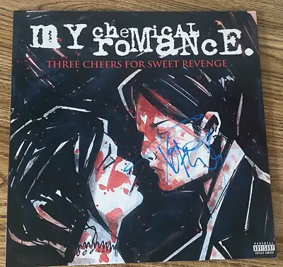 Frank Iero Autographed My Chemical Romance Three Cheers For Sweet Revenge Vinyl • $299.95