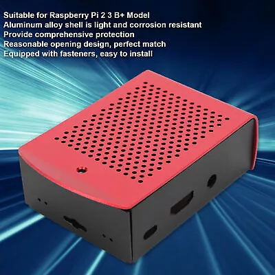 Cooling Case For Raspberry Pi 2 3 B+ Model Aluminum Alloy Chassis Protective En • $20.62
