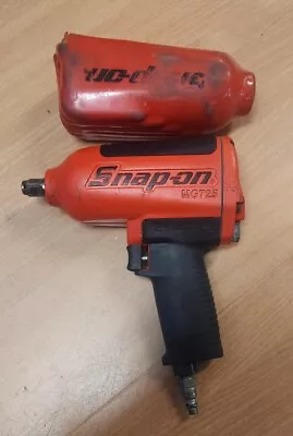 Red Snap-On 1/2” Drive Air Impact Gun Model Number MG725 • $179.99