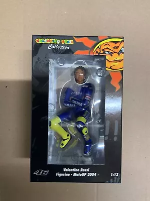 Minichamps Sitting Figure No Cap 2004 Motogp Valentino Rossi Gauloises 312049046 • £44.99