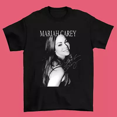 Mariah Carey Signature Cotton Men Black All Size S To 2345XL T- Shirt Gift • $20.99