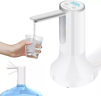 Desktop Water Bottle Dispenser With Removable Base WIFER Portable Electric Pump • $19.46