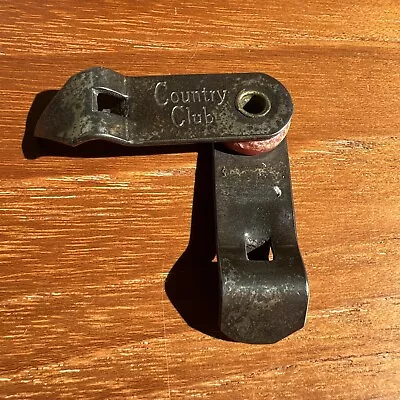 Country Club Beer Folding Bottle Opener Vintage M. K. Goetz Brewing Made In USA • $15