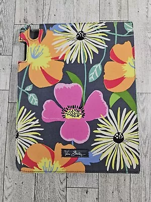 Vera Bradley 9 1/2 X 7 1/2 X 1 Inch Tablet Hard Case With Gray Flowers • $10.50