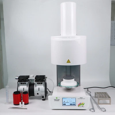 $5332.53 • Buy Dental Vacuum Pressure Casting Porcelain Furnace For Zirconia Ceramic Crowns