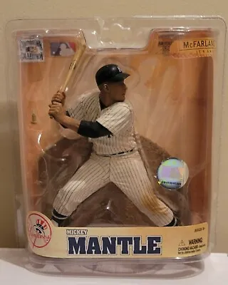 Mickey Mantle Cooperstown Collection Series 4 McFarlane New York Yankees Figure • $22