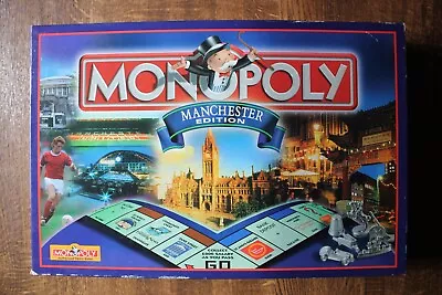 Monopoly Manchester Edition Board Game By Hasbro  • £12