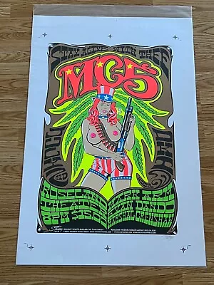 MC5 Stainboy Portland Oregon Concert Poster Uncut Proof Sheet Stainboy • $600