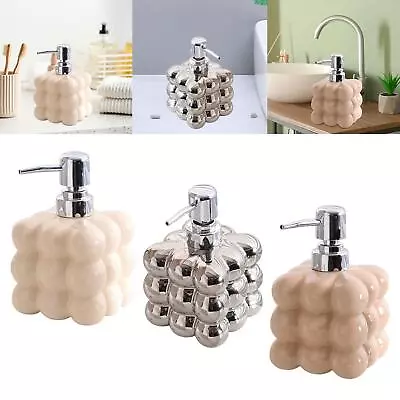 Soap Dispenser Hotel Hand Wash Container Lotion Hand Soap Dispenser Bottle • £13.32