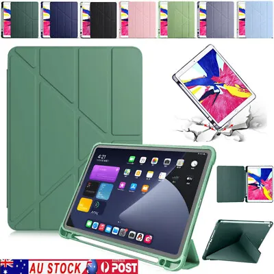 $11.99 • Buy For IPad 9.7 5/6th 10.2 9/8/7th Gen Air 3/4/5 Pro 11  Case With Pencil Holder