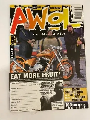 Awol Custom Bike-vol 7 No.2 - Kh400 - Streetfighter - V8 Trike - Ace Cafe • $8.09