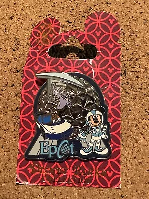 2012 Walt Disney Parks Space Suit Mickey Mouse Goofy Epcot Center Trading Pin • $15